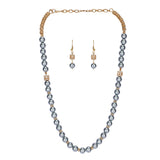 22k Gold Plated Teej Nivrita Pendant Set