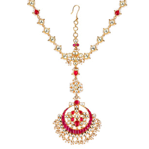 22k Gold Plated Teej Kalasya Tikka