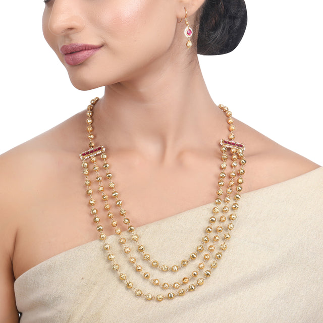 Chamak HARSHITA KUNDAN NECKLACE SET