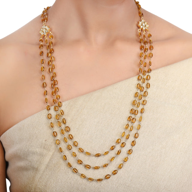 Chamak HARSHITA KUNDAN NECKLACE SET