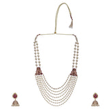 Megha Collection Vishvi Kundan Necklace Set