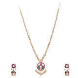 Megha Collection Ruhani Kundan Necklace Set