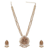 Megha Collection Adharva Zircon Necklace Set