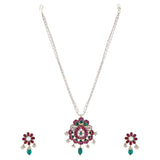 Megha Collection Naval Kundan Necklace Set