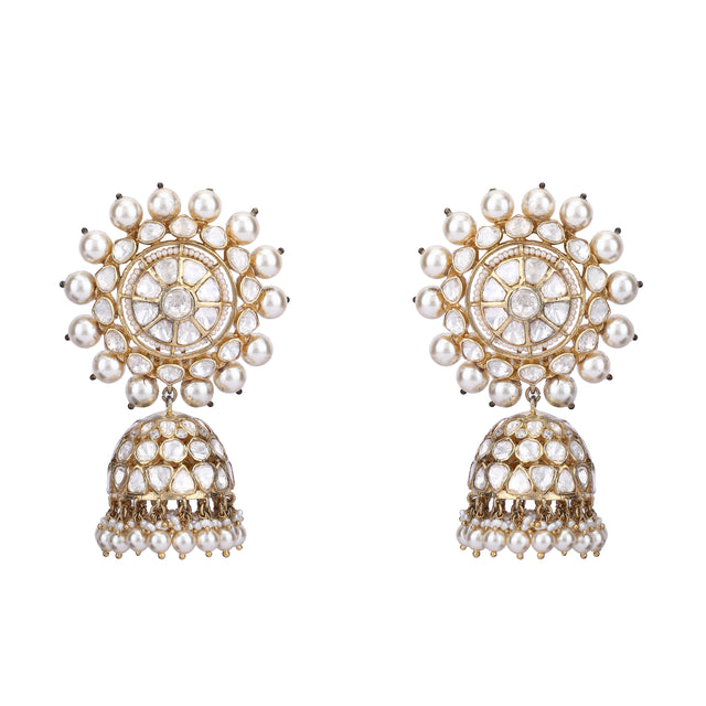 Megha Collection Parul Moissanite Earring