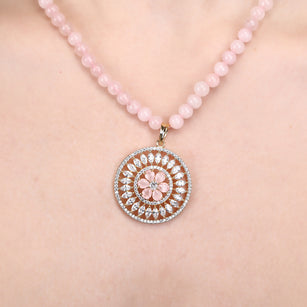 Pihu Zircon Pendant Set