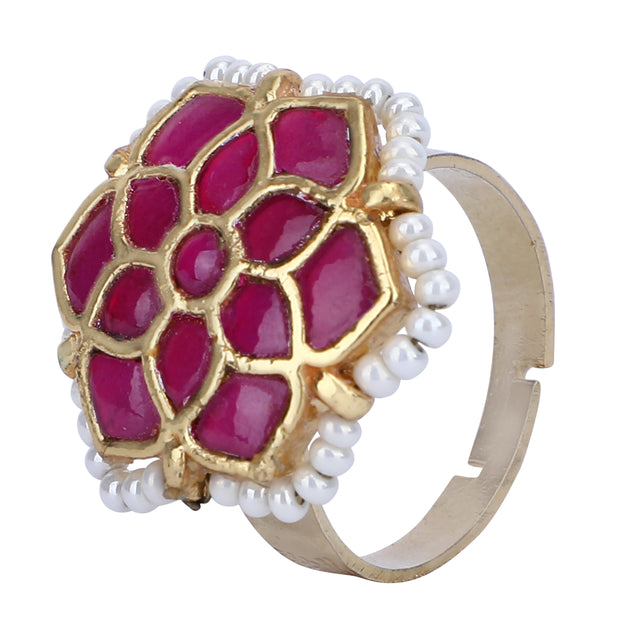 Megha Collection Ranav Kundan Ring