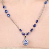Antima Zircon Pendant Set