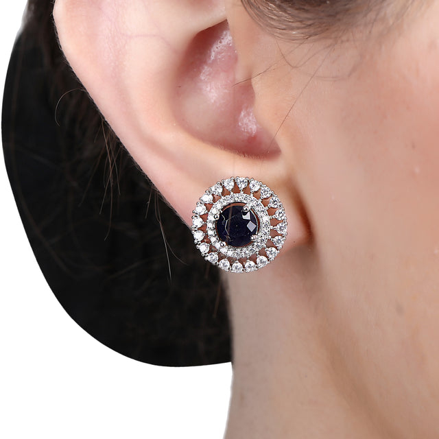 Pranav Zircon Pendant Set