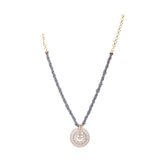 Ujjwal Zircon Hansa Pendant Set