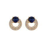 Ujjwal Monisha Zircon Pendant Set