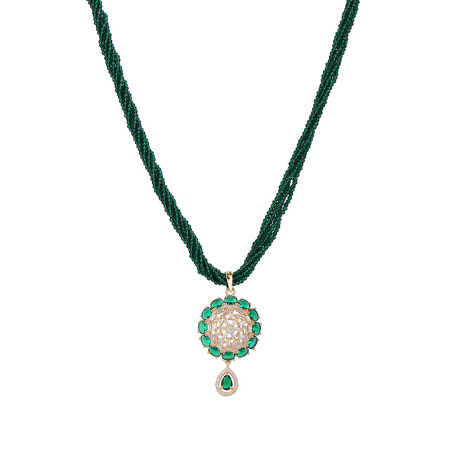 Ujjwal Dikshita Pendant Set