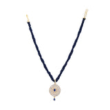 Ujjwal Tresa Zircon Pendant Set