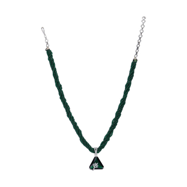 Ujjwal Zircon Hira Pendant Set