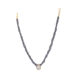 Ujjwal Mohini Zircon Pendant Set