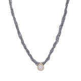 Ujjwal Mohini Zircon Pendant Set