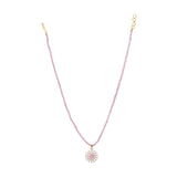 Ujjwal Das Zircon Pendant Set