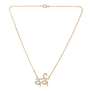 Akshar DARD ZIRCON PENDANT