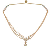 22k Gold Plated Amolya Aneesha Necklace Set