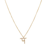 Akshar PANKHURI ZIRCON PENDANT