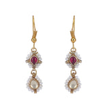 22k Gold Plated Amolya Dhanika Pendant Set