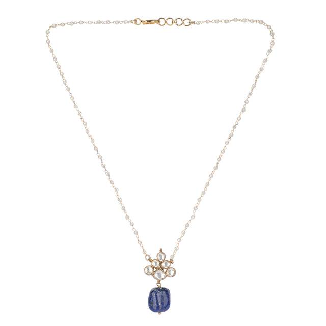 22k Gold Plated Amolya Neelira Pendant Set