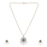 22k Gold Plated Amolya Harini Pendant Set