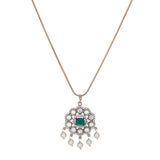 22k Gold Plated Amolya Harini Pendant Set