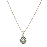 22k Gold Plated Amolya Khushaali Pendant Set