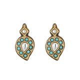 22k Gold Plated Amolya Chitra Pendant Set