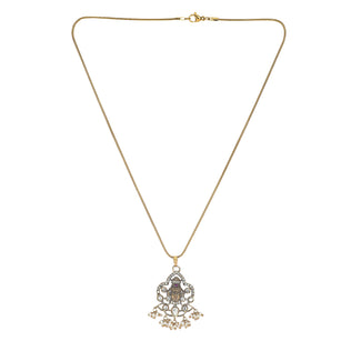 22k Gold Plated Amolya Mandira Pendant