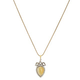 22k Gold Plated Amolya Sunehri Pendant Set