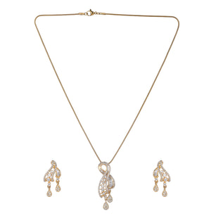 22k Gold Plated Amolya Sharvya Pendant Set