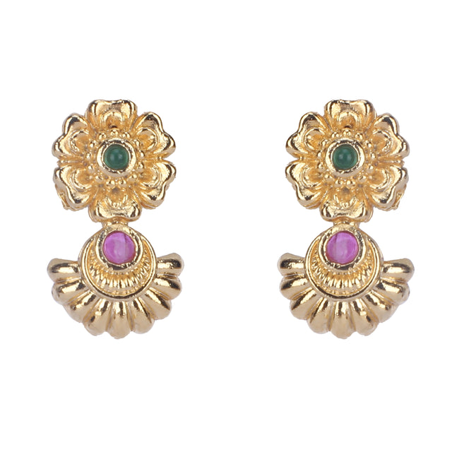 22k Gold Plated Amolya Kanaka Choker Set