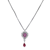 22k Gold Plated Amolya Ruhira Pendant Set