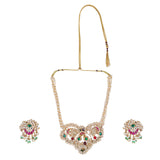 22k Gold Plated Amolya Rajitha Necklace Set