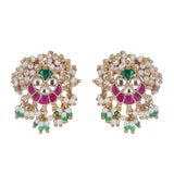 22k Gold Plated Amolya Rajitha Necklace Set