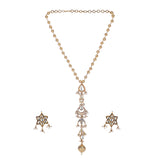 22k Gold Plated Amolya Yamika Necklace Set
