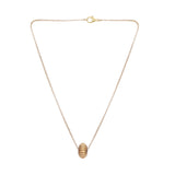 Sparsh 22k Gold Plated Gold Bead Pendant