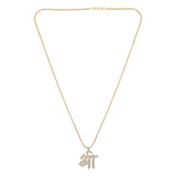 22k Gold Plated Shri  Pendant