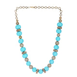 22k Gold Plated Amolya Neelaya Necklace Set