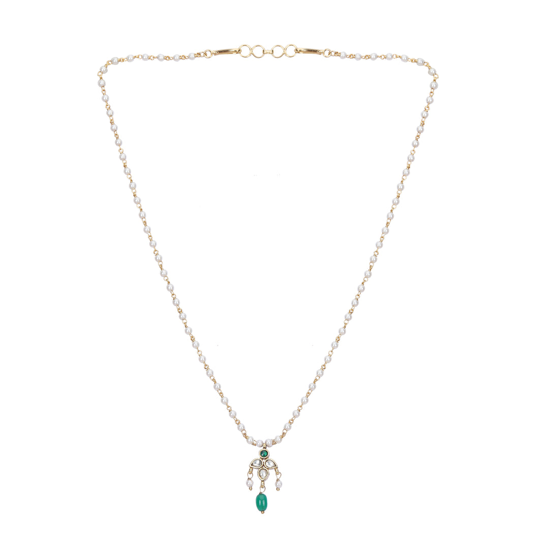 Sparsh 22k Gold Plated Fresh Water PearlPendant