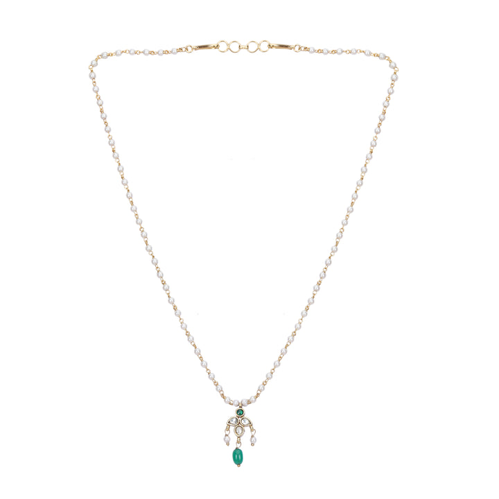 Sparsh 22k Gold Plated Fresh Water PearlPendant