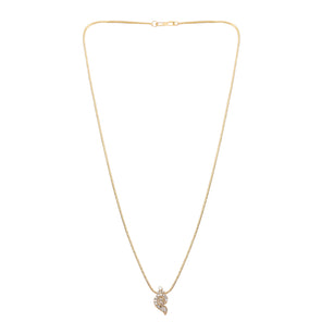 Sparsh 22k Gold Plated Zircon Exclusives Pendant