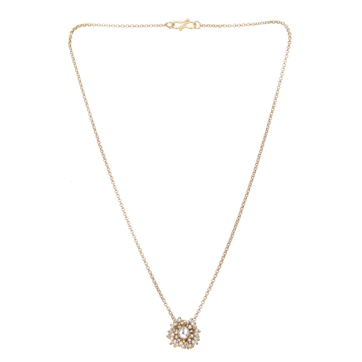 Sparsh 22k Gold Plated Fresh Water Pearl Pendant