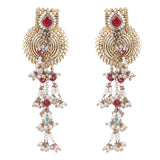 22k Gold Plated Nira Long Earrings