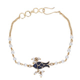 Sparsh 22k Gold Plated Fresh Water Pearl Bracelet
