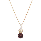 22k Gold Plated Rudra Pendant