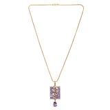22k Gold Plated Indu Pendant