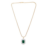 22k Gold Plated Divya Pendant